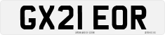 License plate of the United Kingdom, 2001 year system
