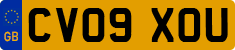 License plate of the United Kingdom, 2001 year system