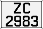 License plate of Norway, Trailers, motorcycles, special vehicles