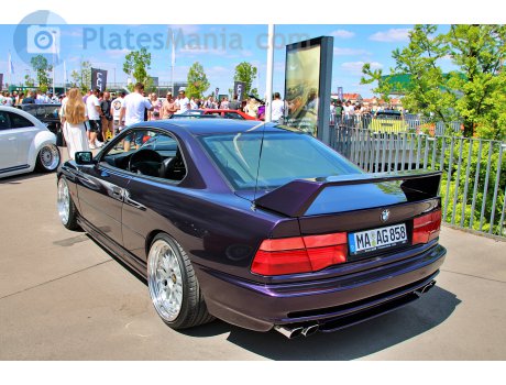 MA AG 858, BMW 8 Series