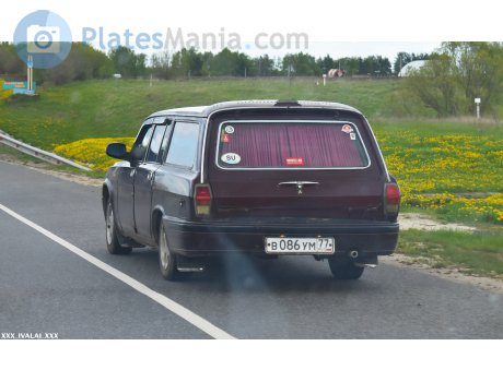 в086ум77, GAZ 31105 Волга