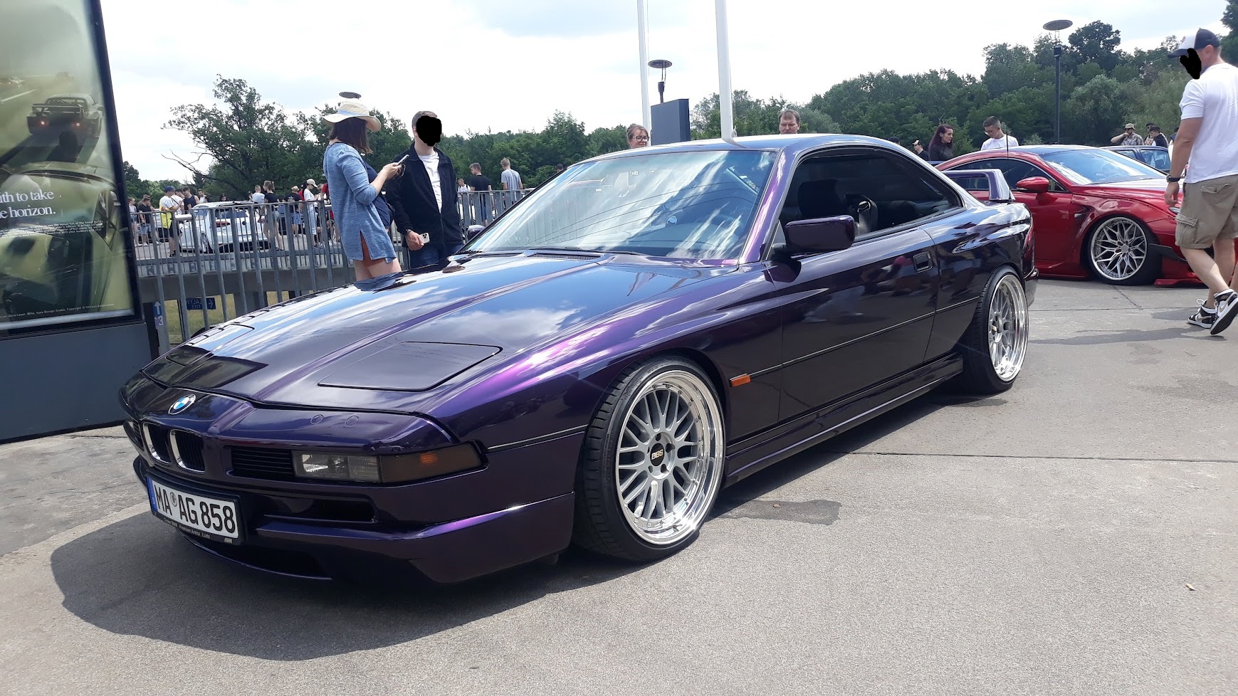 MA AG 858, BMW 8 Series 1st gen (E31), 1990–1999