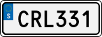 License plate of Sweden, Regular plates