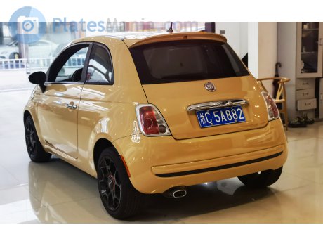 浙C·5A882, FIAT 500
