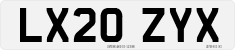 License plate of the United Kingdom, 2001 year system
