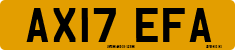License plate of the United Kingdom, 2001 year system