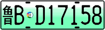 License plate of China, Electric vehicles