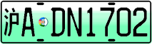 License plate of China, Electric vehicles