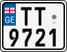 License plate of Georgia, Motorcycles (2014)