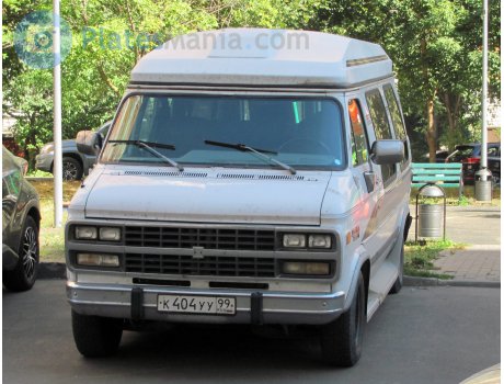 к404уу99, Chevrolet Sport Van