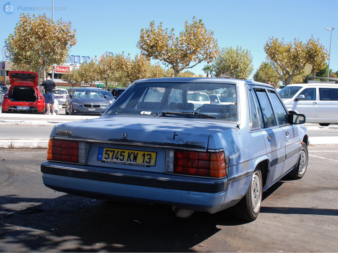 5745 KW 13, Mazda 929 3rd gen Sedan (HB), 1982–1986