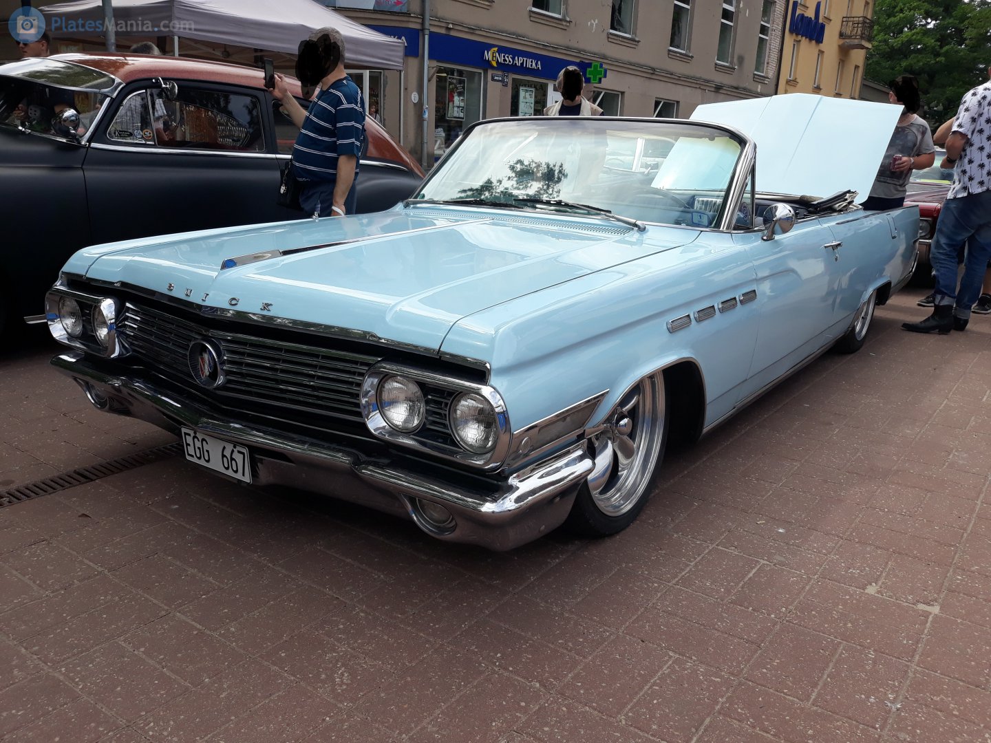 EGG 667, Buick Electra 2nd gen 1963 225 Convertible (4867; C-body), 2nd facelift, 1962–1963