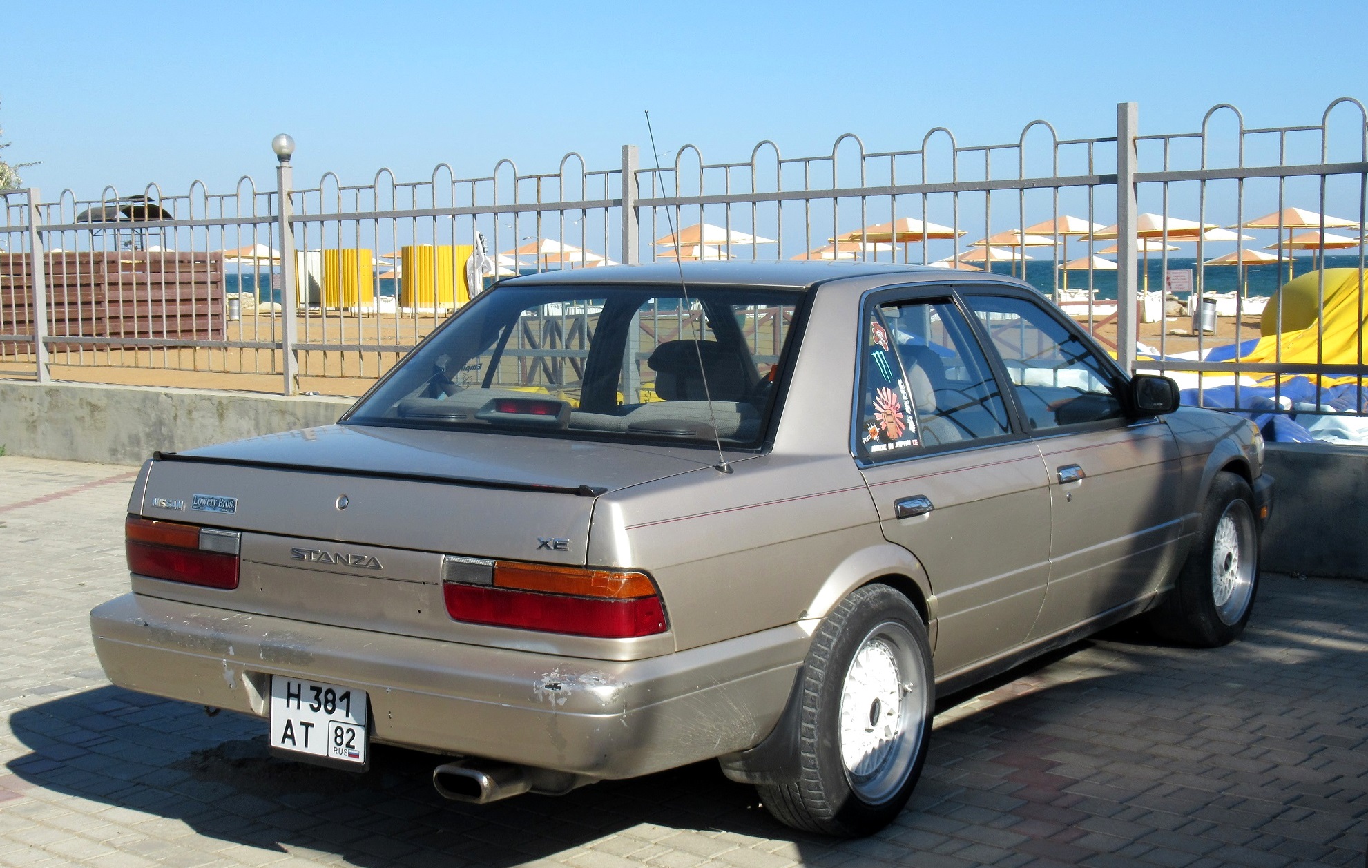 н 381 ат 82, Nissan Stanza 4th gen (U12; NA-market), 1990–1992