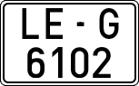License plates of Spain, 1971 year series