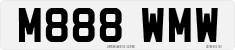 License plate of the United Kingdom, 1983 year system