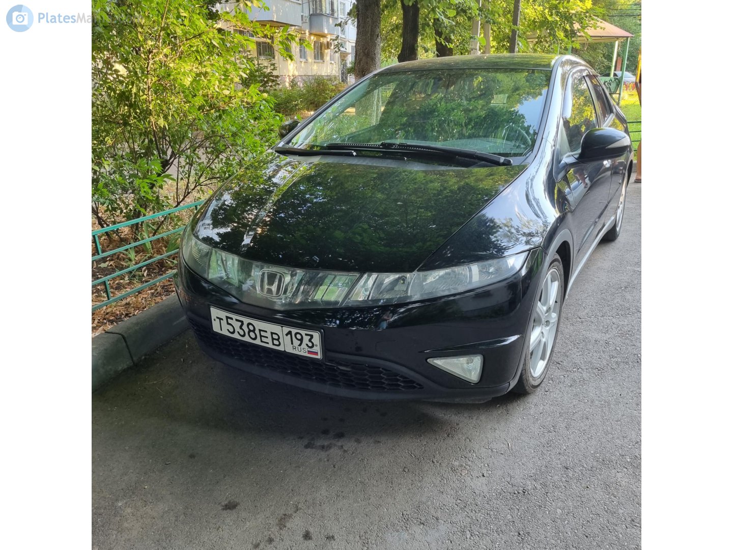 т 538 ев 193, Honda Civic 8th gen 5-door Hatch (FK/FN; Global-market), 2005–2012