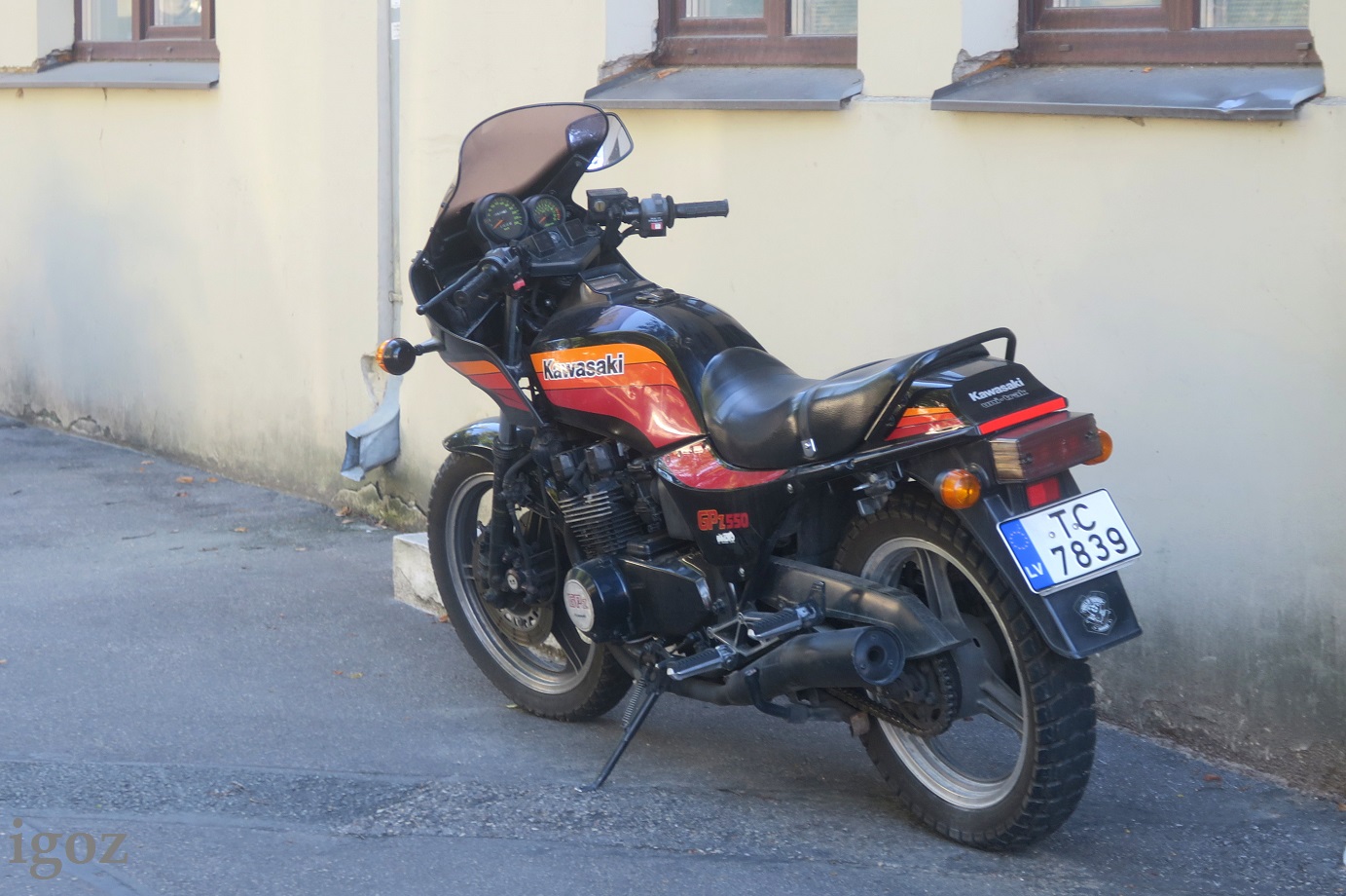 TC 7839, Kawasaki GPZ550 