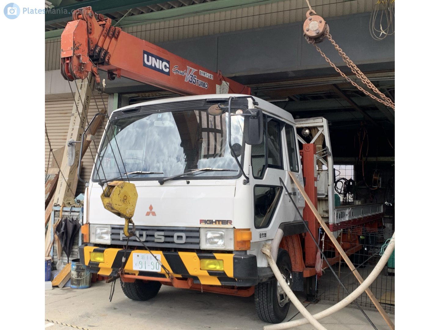 滋 11 そ 9190, Mitsubishi Fuso Fighter 1st gen, 1984–1992