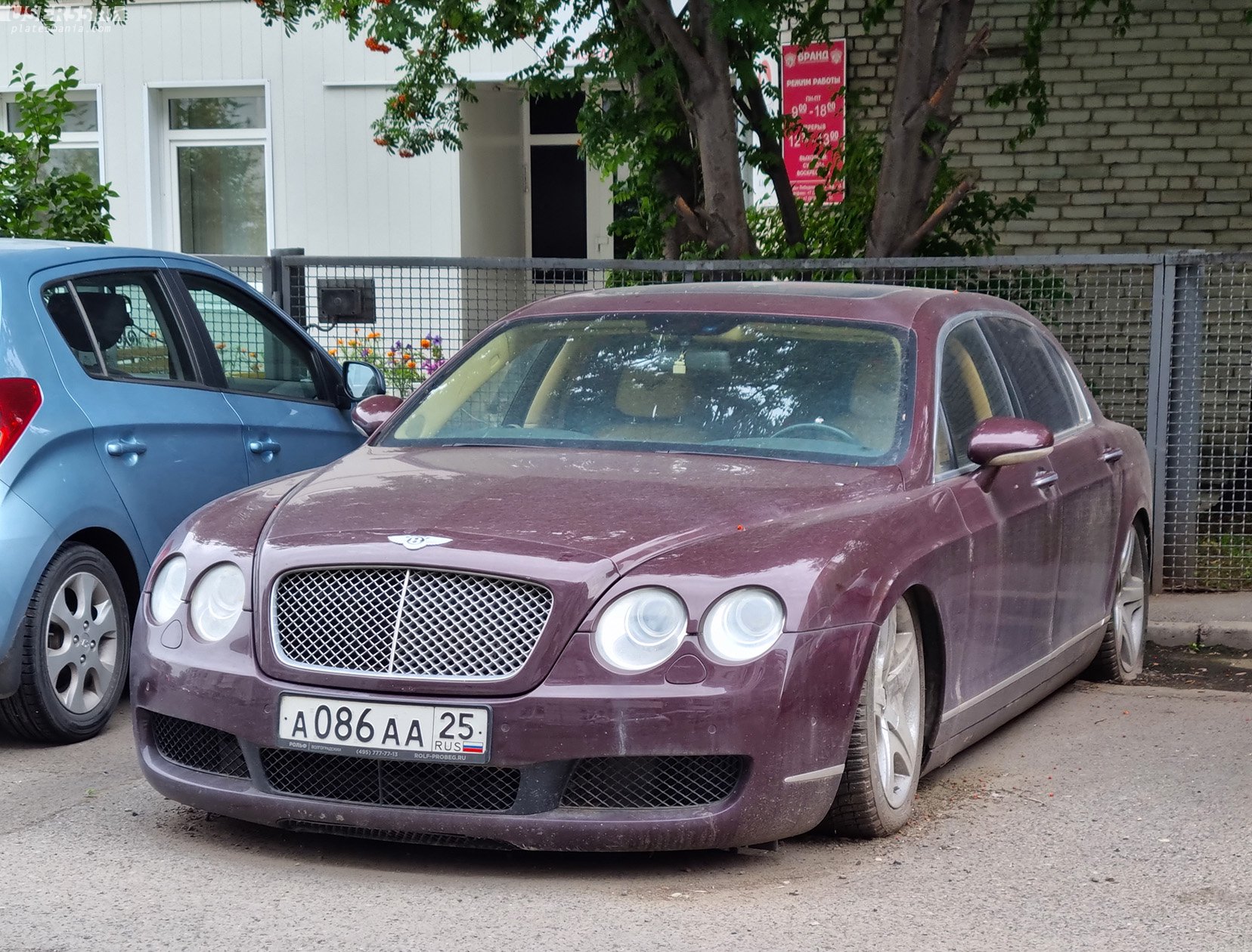 а 086 аа 25, Bentley Continental 4th gen Flying Spur, 2005–2013