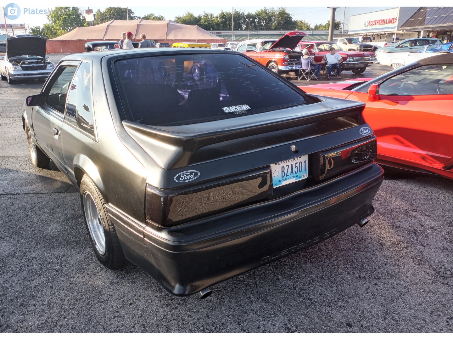 BZA501, Ford Mustang 3rd gen 2-door Coupé (66), facelift, 1986–1993