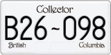 British Columbia, Collector (B12-345/1M2-345)