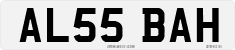 License plate of the United Kingdom, 2001 year system