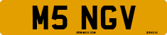 License plate of the United Kingdom, 1983 year system