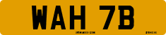 License plate of the United Kingdom, 1963 year system