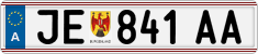 License plate of Austria, Regular plates