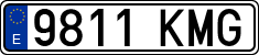 License plates of Spain, Ordinary (2000)