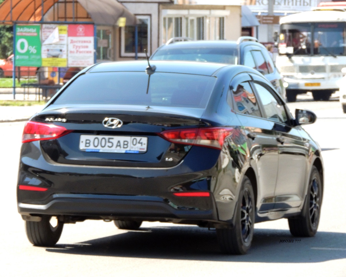 в 005 ав 04, Hyundai Solaris 2nd gen (HCR), facelift, 2020–2022 (Solaris HS for RU-market since 2024)