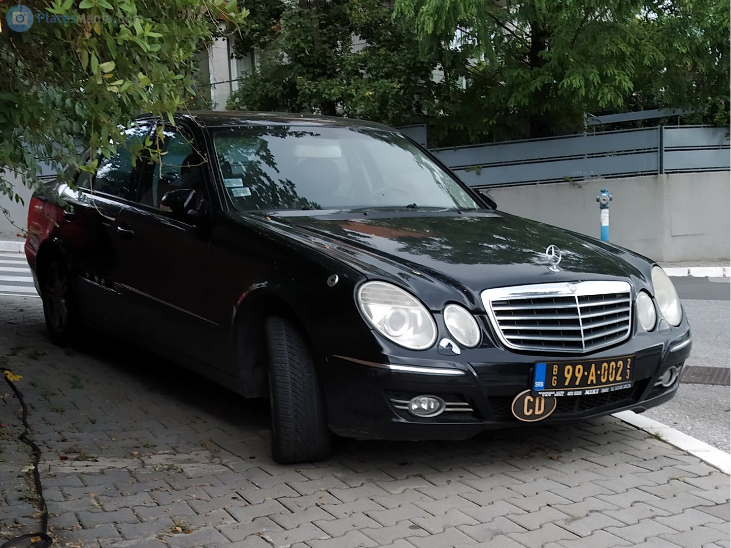 BG 99-A-002, Mercedes-Benz E-Klasse 3rd gen Sedan (W211), 2002­–2009