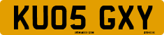 License plate of the United Kingdom, 2001 year system