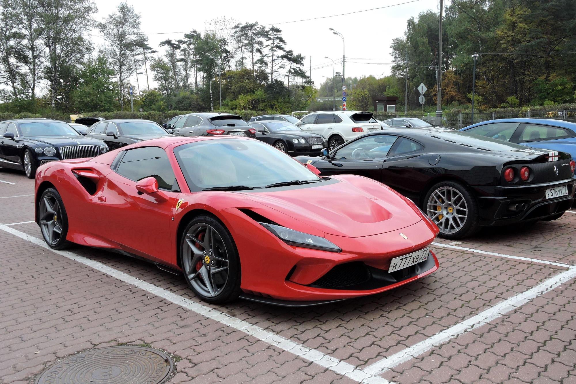 н 777 хв 77, Ferrari F8 Spider (F142M), 2019–2023