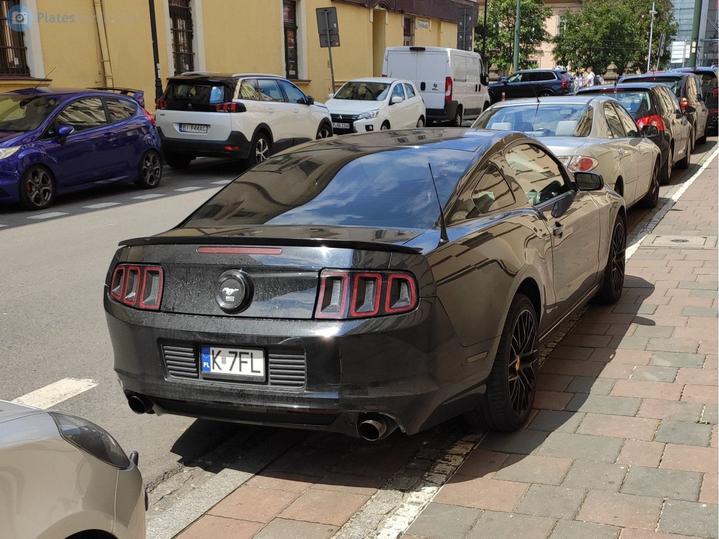 K 7FL, Ford Mustang 5th gen 2-door Coupé (S197), 2nd facelift, 2012–2014