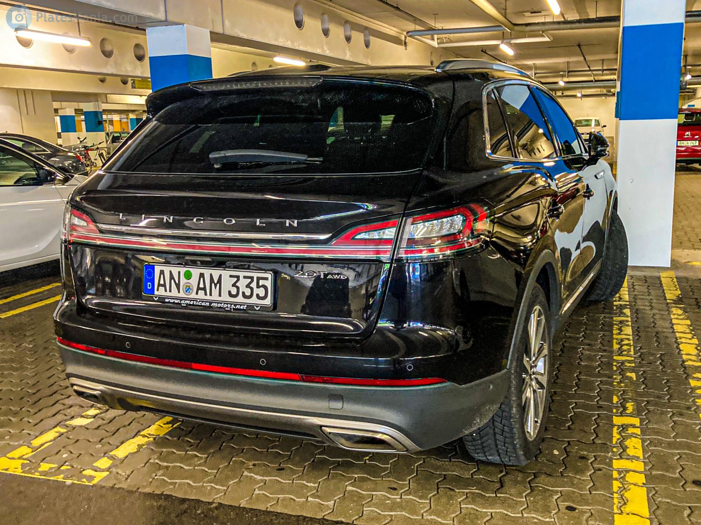 AN AM 335, Lincoln Nautilus 1st gen (U540), 2018–2023