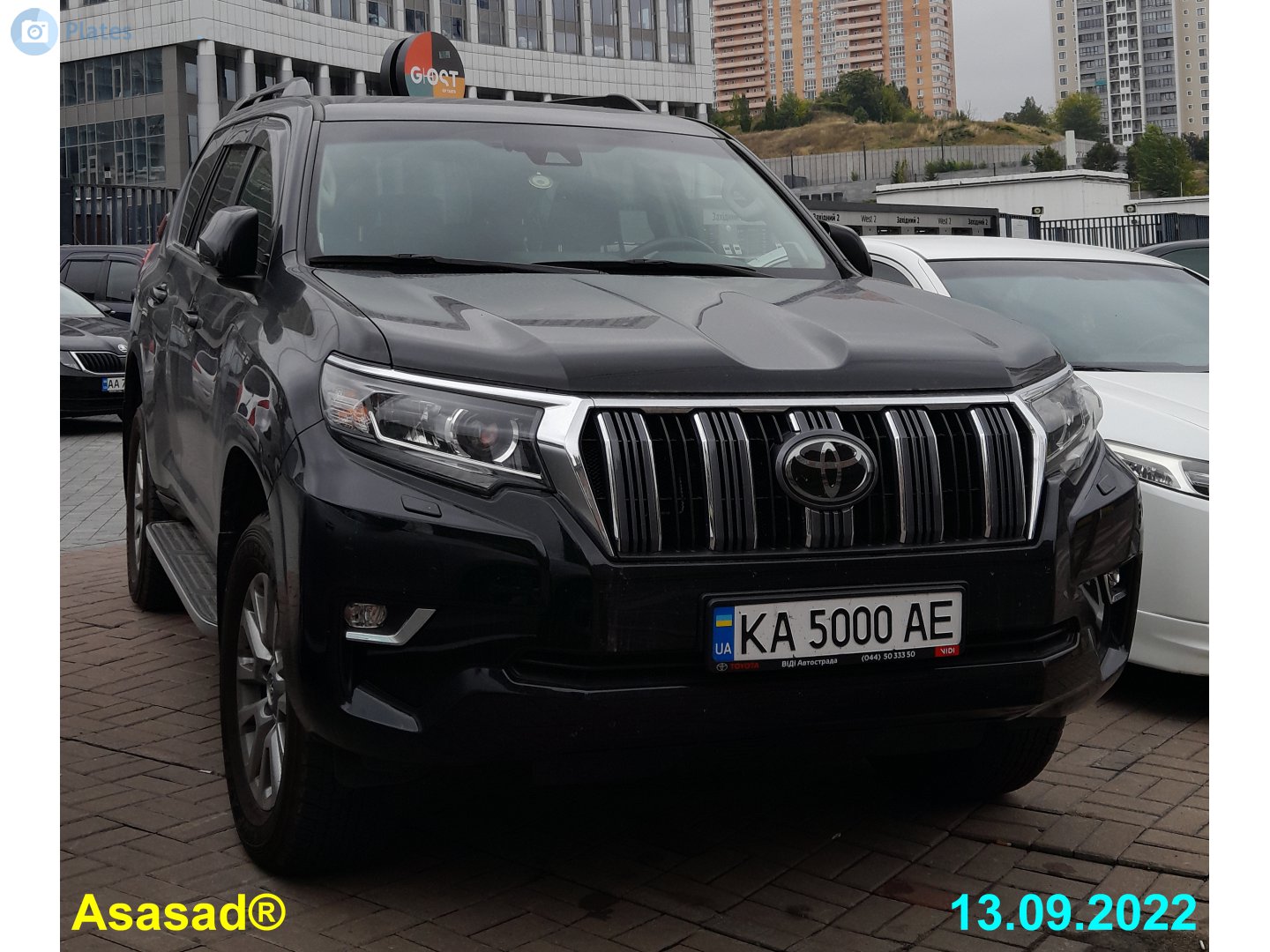KA 5000 AE, Toyota Land Cruiser Prado 4th gen 5-door SUV (J150), 2nd facelift, 2017–2023