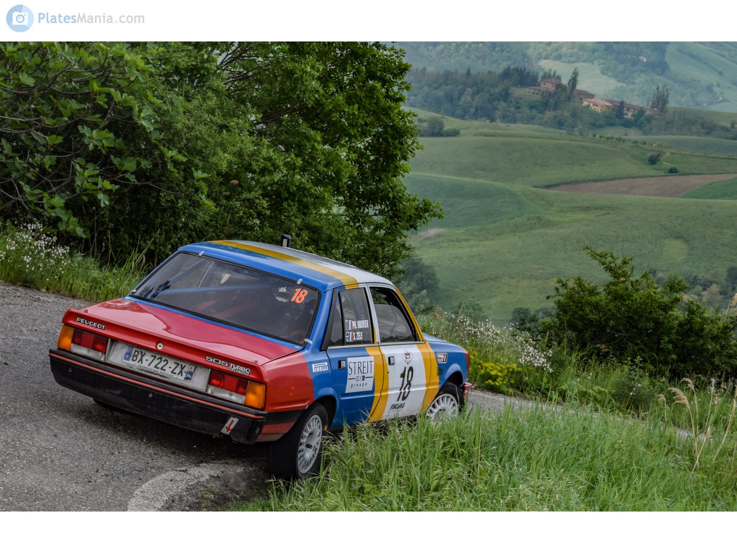 BX-722-ZX, Peugeot 505 1st gen Sedan, 1979–1992 (–1997 for CN-market)