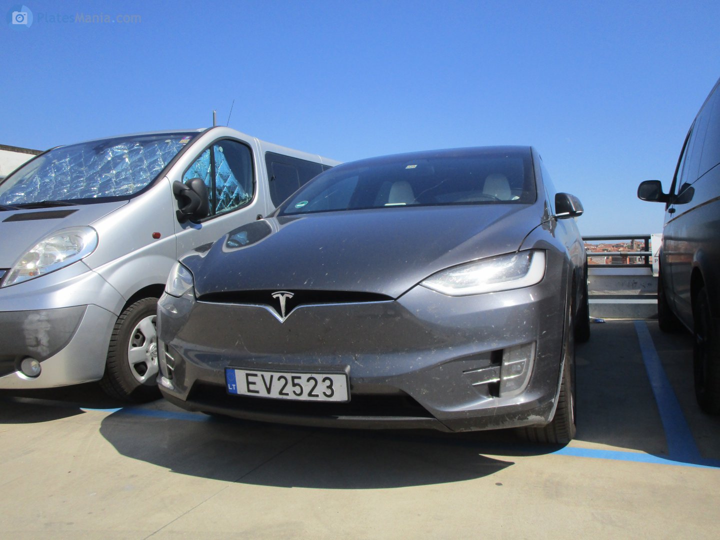 EV2523, Tesla Model X 1st gen (5YJX), 2015–