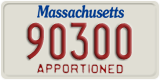 Massachusetts, Apportioned