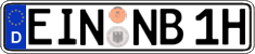 German license plate, Plates for oldtimers (type 
