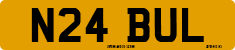 License plate of the United Kingdom, 1983 year system