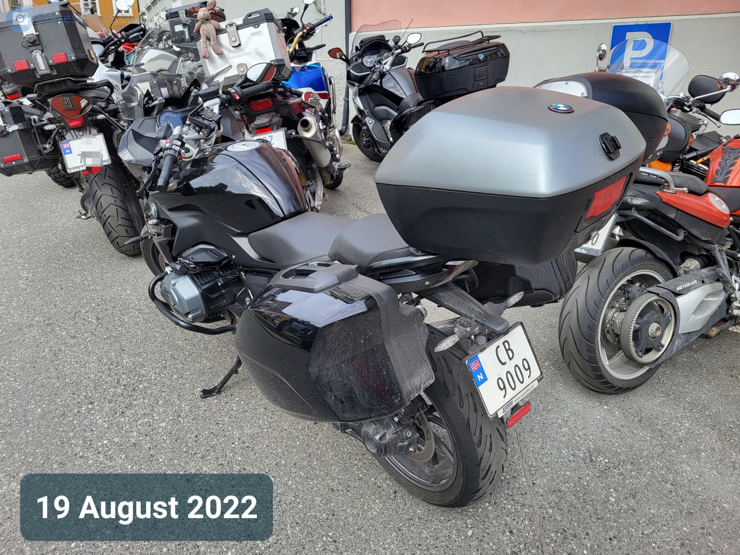 CB 9009, BMW R Series R1200RS, 2015–2018