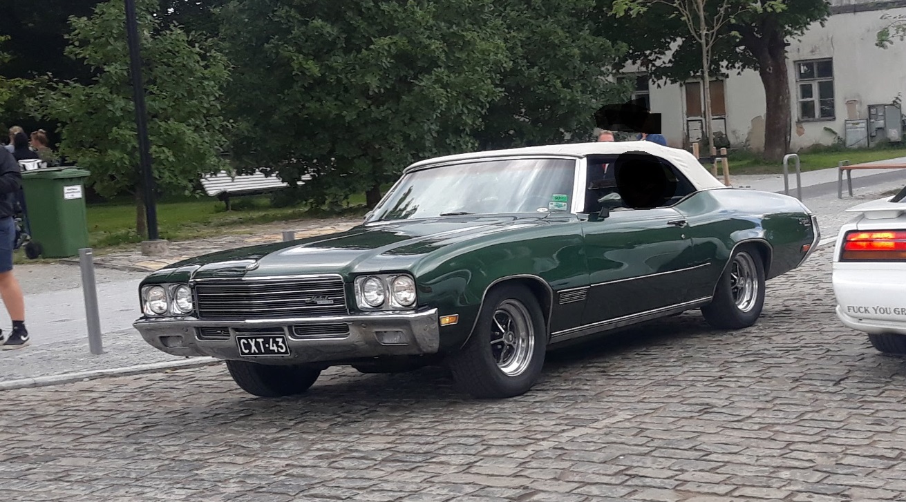 CXT-43, Buick Skylark 3rd gen 1971 Convertible (44467; A-body), 3rd facelift, 1970–1971