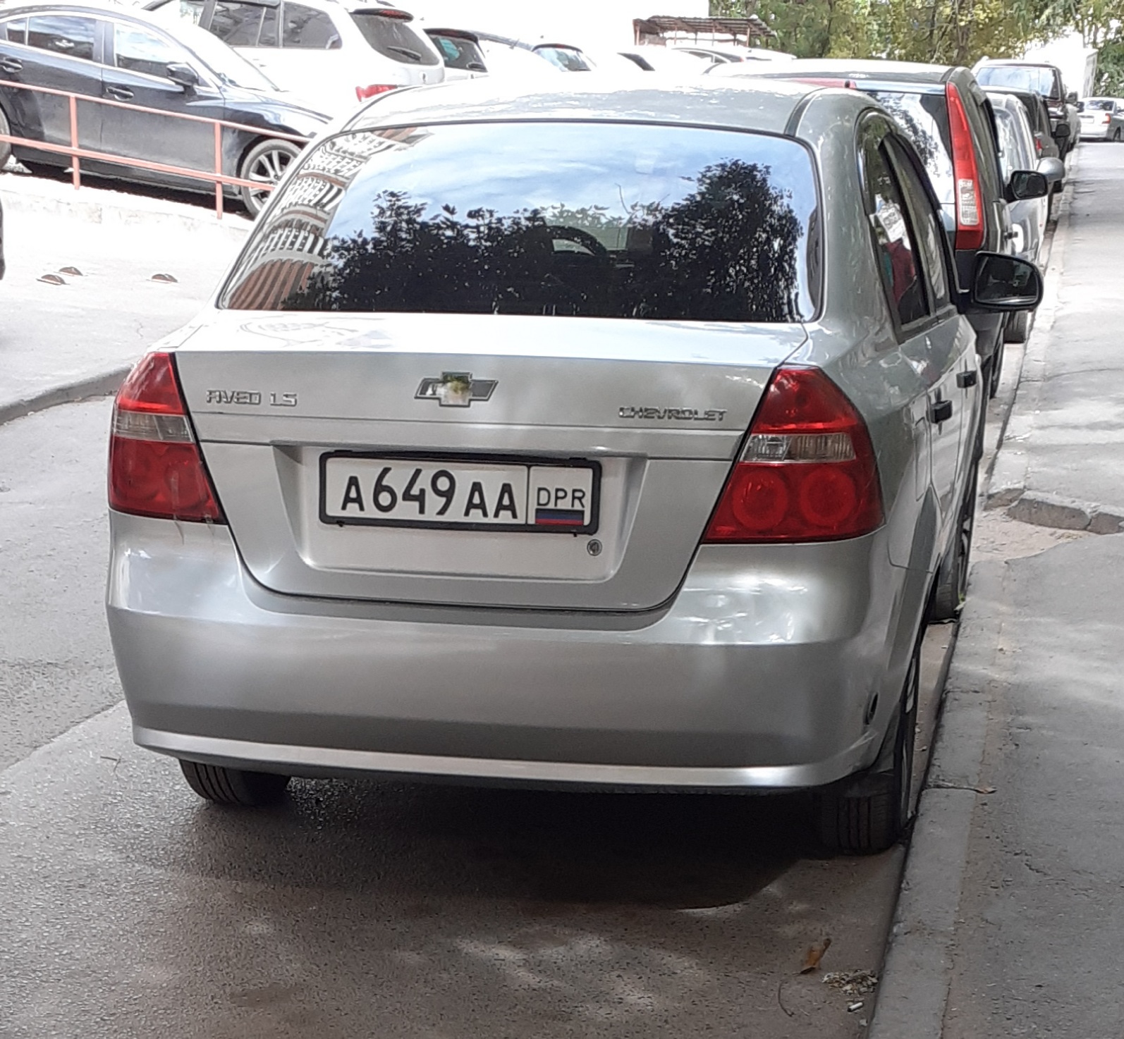 а 649 аа, Chevrolet Aveo 1st gen Sedan (T250), facelift, 2006–2016