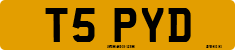 License plate of the United Kingdom, 1983 year system