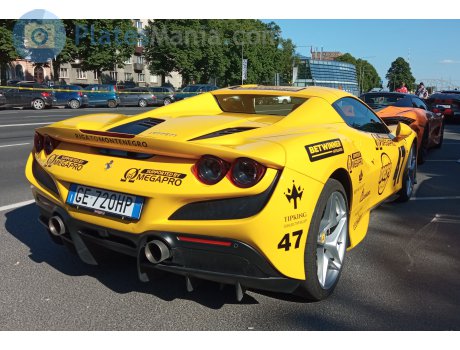 GE 720 HP, Ferrari F8