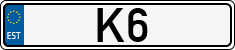 License plate of Estonia, Vanity Plates