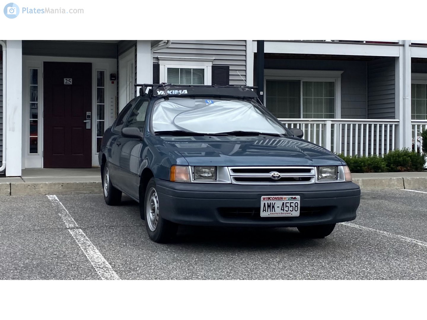 AMK-4558, Toyota Tercel 4th gen 2-door Sedan (L40), 1990–1994