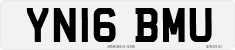 License plate of the United Kingdom, 2001 year system